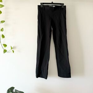 BETABRAND Straight Leg Black Classic Dress Pant Yoga Pants W0076-BK size S‎